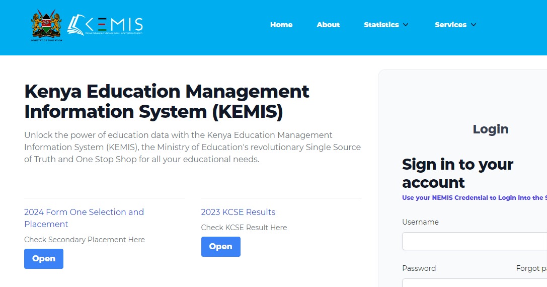 Form One Selection and Placement Results 2024 Nangmak Media